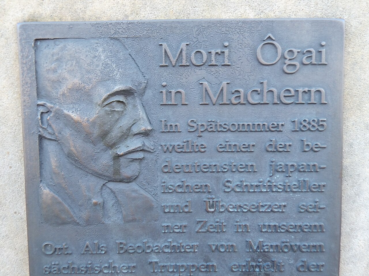 01.11.2026 Mori Ogai in Machern